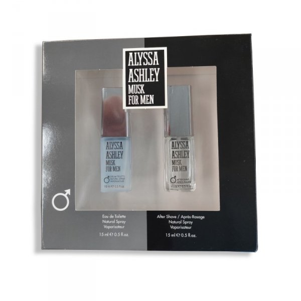 Zestaw Perfum dla Mężczyzn Alyssa Ashley Musk for Men (2 pcs)