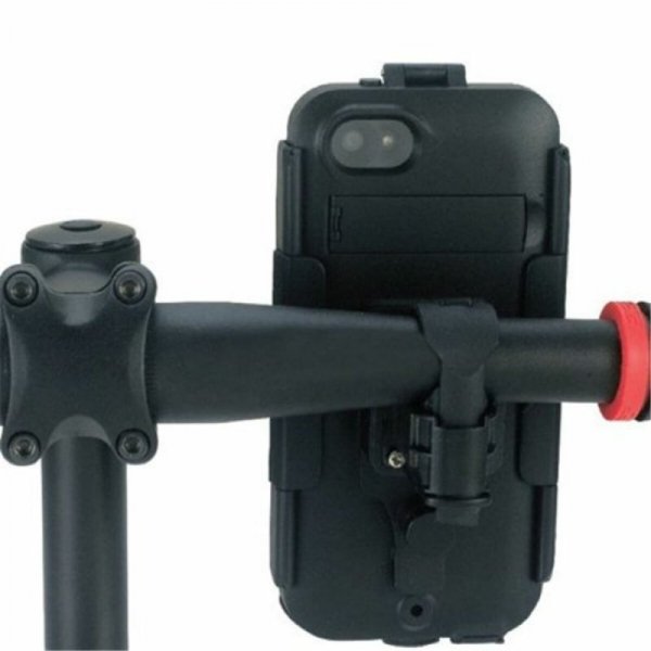 Uchwyt na telefon do Roweru Muvit 4" Czarny