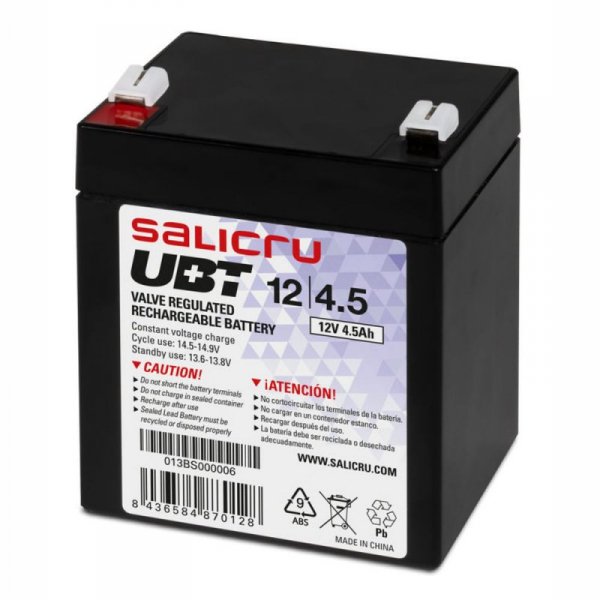 Bateria do UPS Salicru UBT 12/4,5 VRLA 4.5 Ah 12V