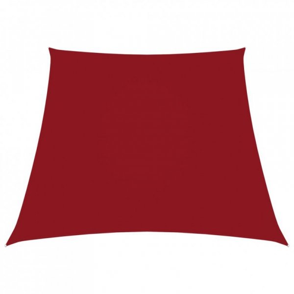 Trapezowy żagiel ogrodowy, tkanina Oxford, 3/4x3 m, czerwony