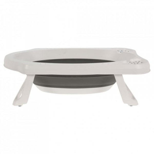 Bathroom Solutions Składana wanienka dla dziecka, biało-szara