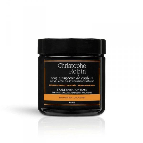 Maseczka do włosów farbowanych Christophe Robin Roux Venitien - Chic Copper (250 ml)