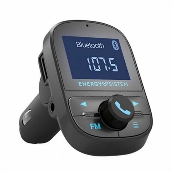 Odtwarzacz MP3 Bluetooth i nadajnik FM do samochodu Energy Sistem 447268 Czarny Bluetooth 4.2