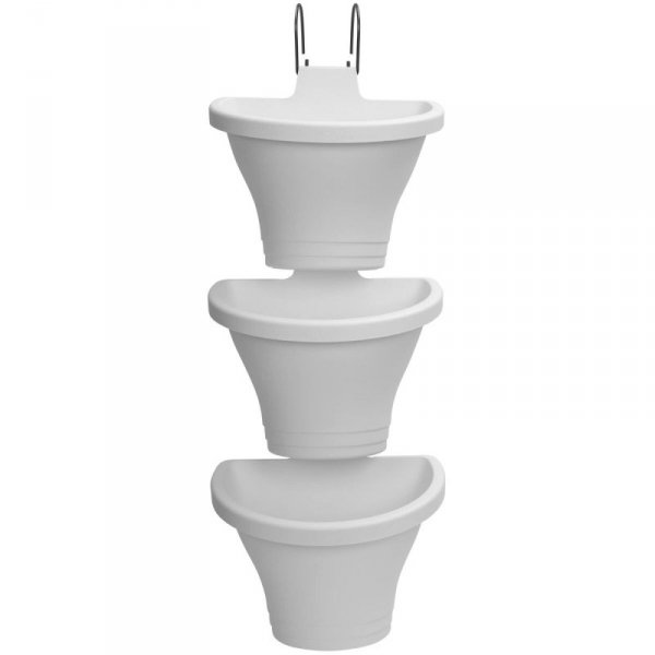 Doniczka Elho 472112415000 Biały Prostokątny Nowoczesny Ø 26,7 x 29,7 cm