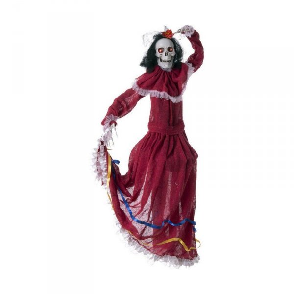 Dekoracje na Halloween My Other Me Mexican Dancer Światła z dźwiękiem