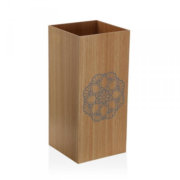 Stojak na parasole Versa Mandala Brązowy Drewno MDF (22 x 48 x 22 cm)