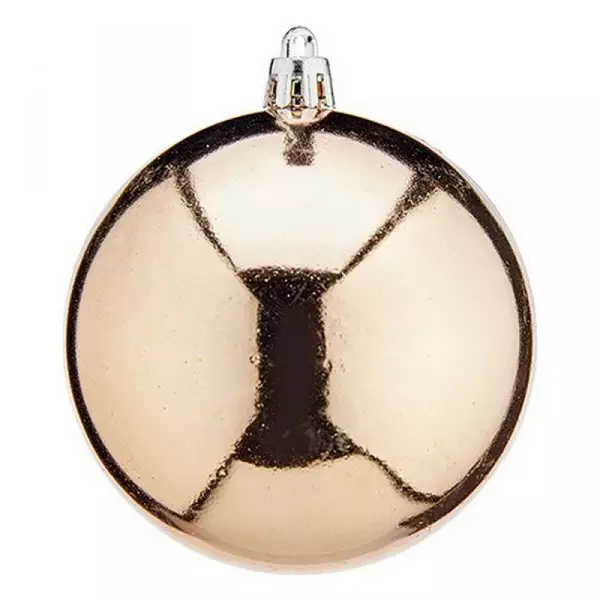 Bombki świąteczne 16 Sztuk Plastikowy champagne