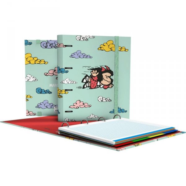 Segregator Grafoplas Carpebook Mafalda Jasny Zielony A4