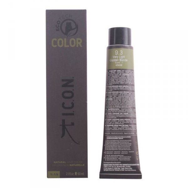 Trwała Koloryzacja Ecotech Color Natural Color I.c.o.n. 9.3 very light golden blonde (60 ml)