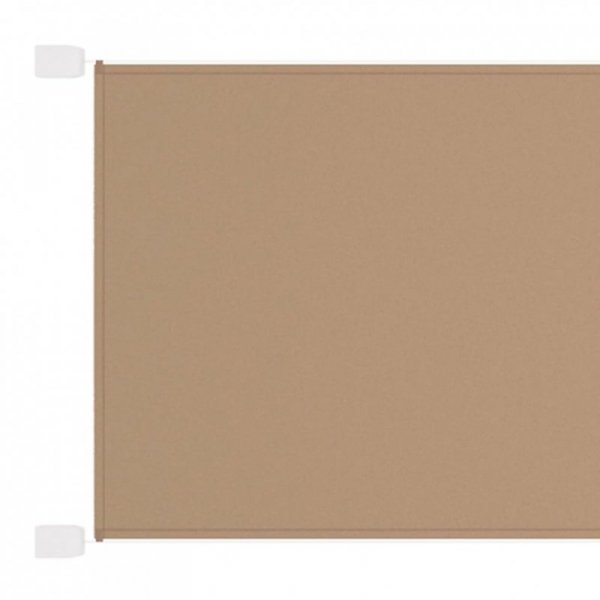 Markiza pionowa, kolor taupe, 180x600 cm, tkanina Oxford
