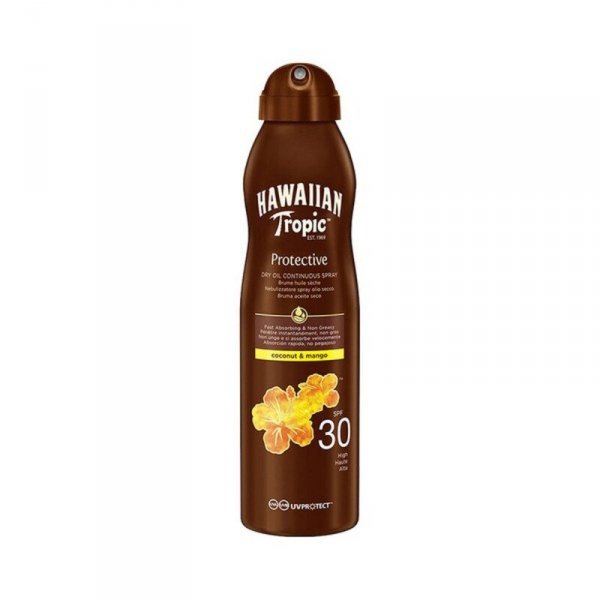 Mgiełka Chroniąca przed Słońcem Coconut & Mango Oil Hawaiian Tropic Y300047300 Spf 30 180 ml