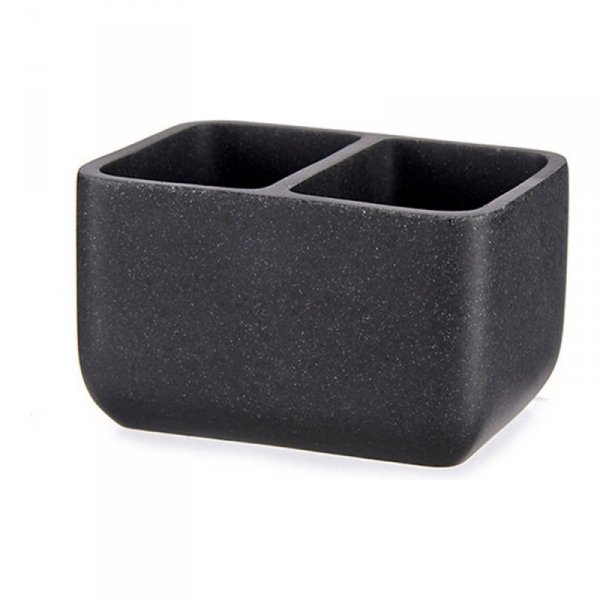 Organizer na Zmywak Pojedyńczy Szary polyresin (9 x 7 x 12 cm)