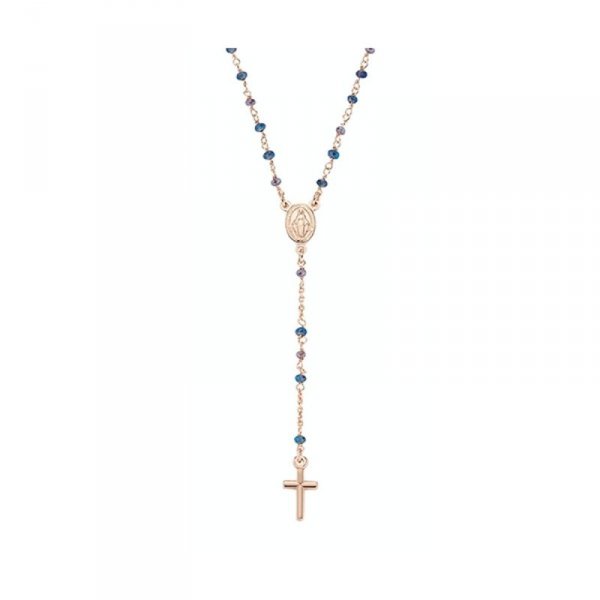 Naszyjnik Męski Amen CRO10RBLTO4