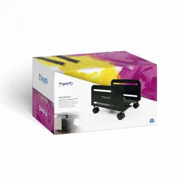 Stojak do CPU z Kółkami TooQ Soporte metálico para CPU de suelo con ruedas (11,9-20,9 cm)