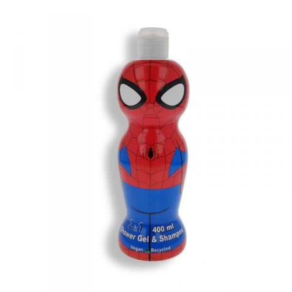 Żel i Szampon 2 w 1 Air-Val Spiderman (400 ml)