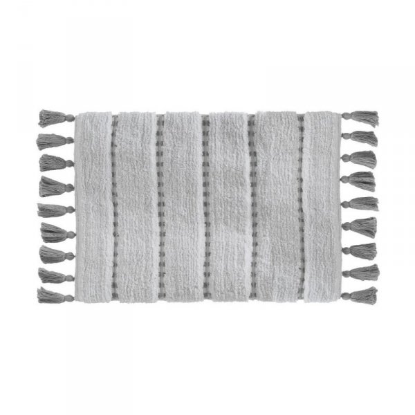 Mata do kąpieli 5five Szary Bawełna 50 x 75 cm