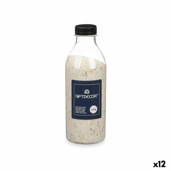 Decorative sand Biały 1,2 kg (12 Sztuk)