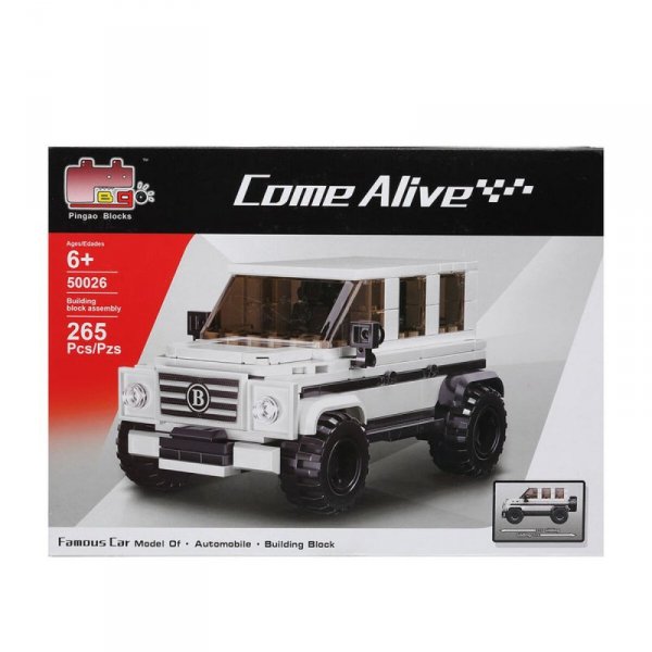 zestaw do budowania 4x4 28 x 21 cm 265 pcs