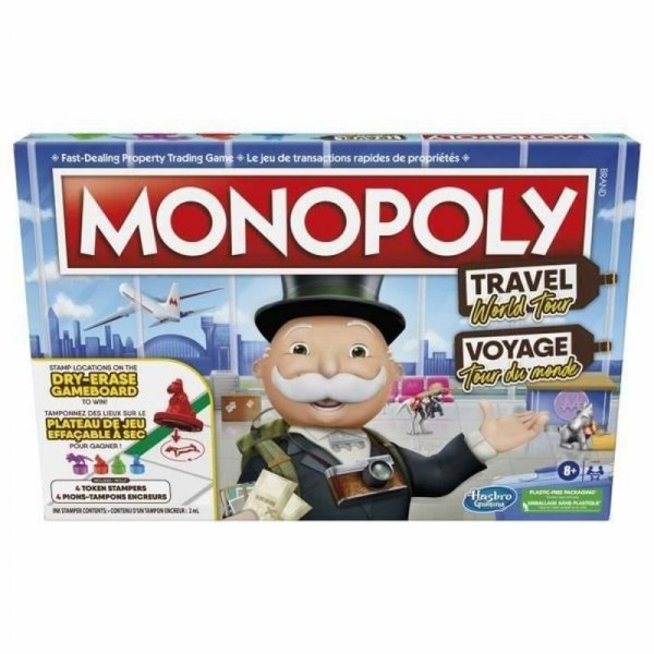 Gra Planszowa Monopoly Travel around the world (FR)