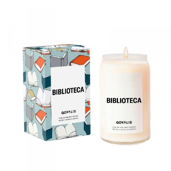 Świeczka Zapachowa GOVALIS Biblioteca (500 g)