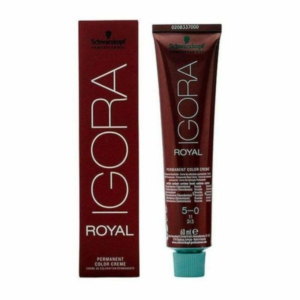 Trwała Koloryzacja Igora Royal Schwarzkopf 5-0 (60 ml)