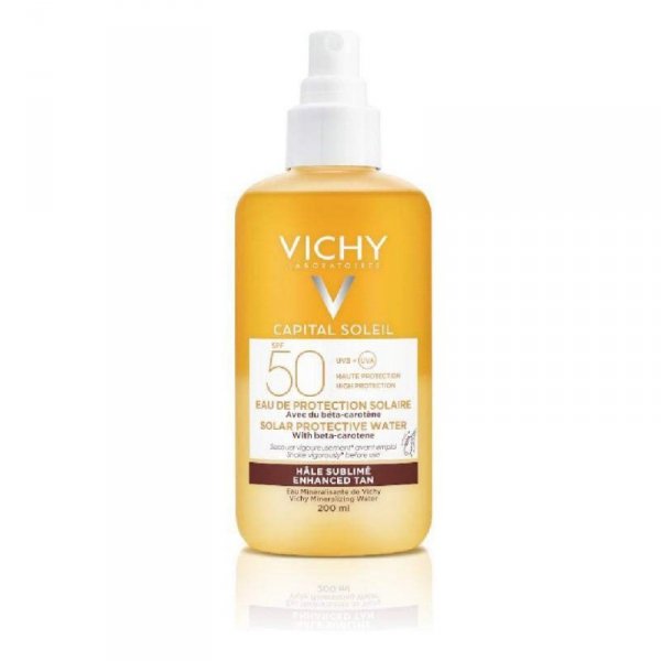Balsam do Opalania Capital Soleil Enhanced Tan Vichy Spf 50 (200 ml)