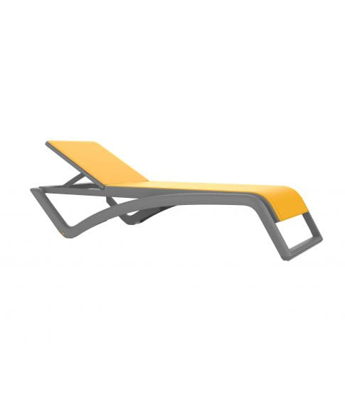 Leżak Sky Premium Sun Dark Grey-Crudo Resol