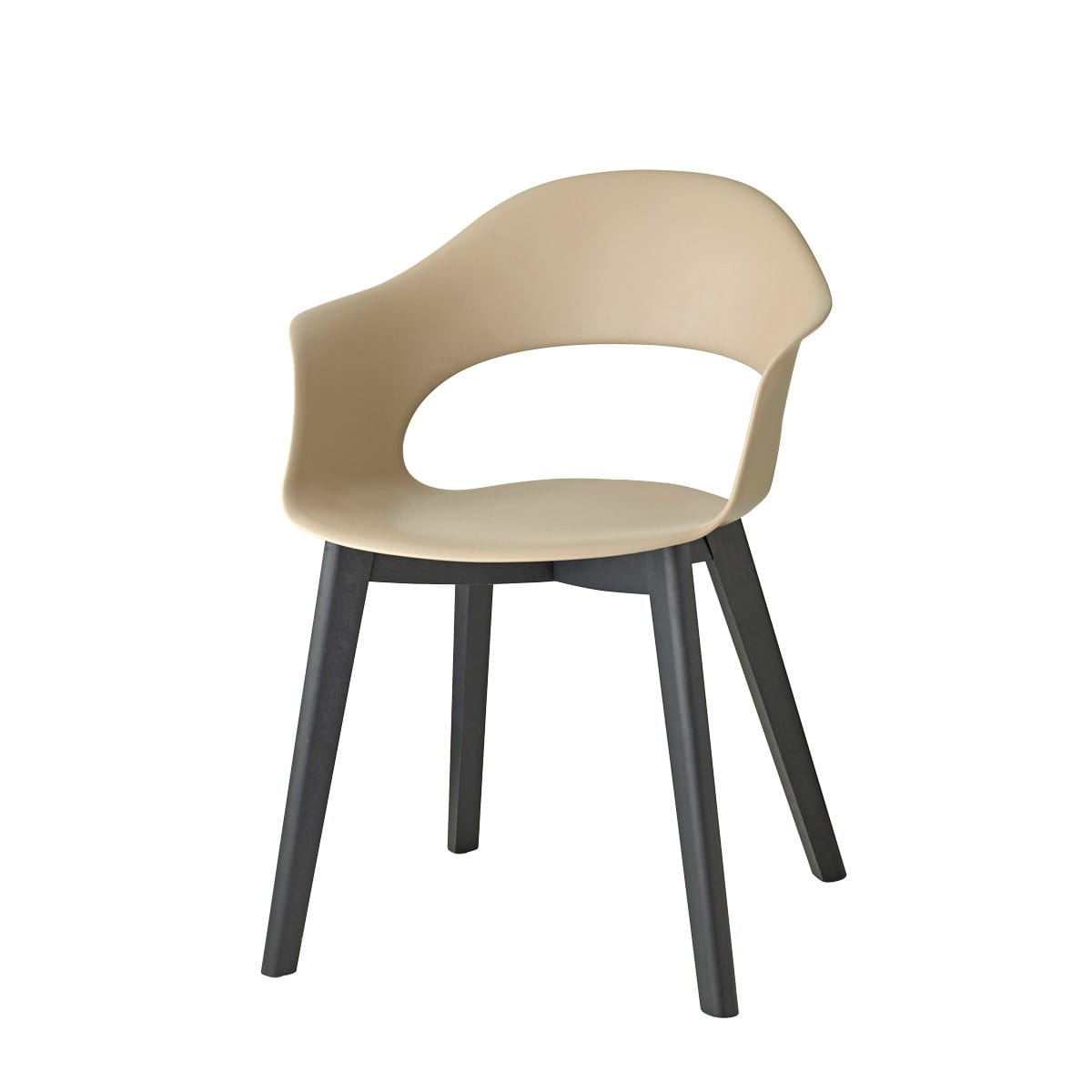 Krzesło Lady B natural - szary