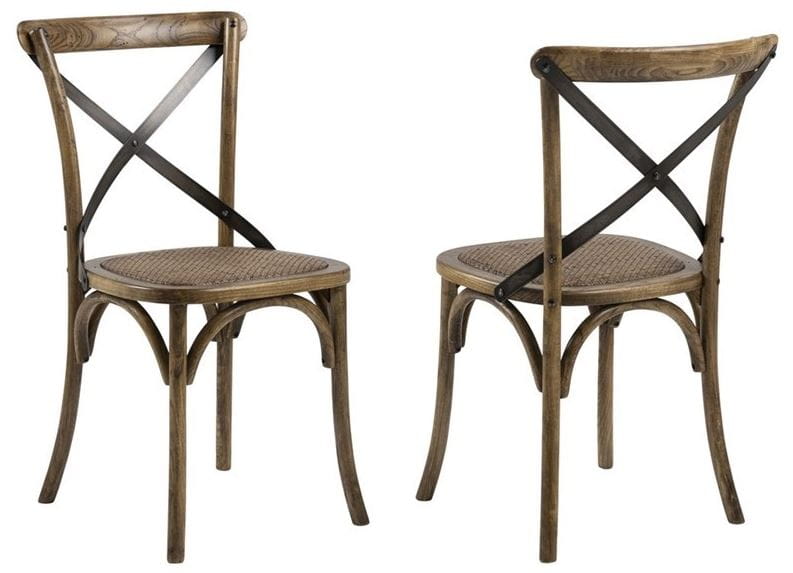 Krzesło Vintage brązowy Actona