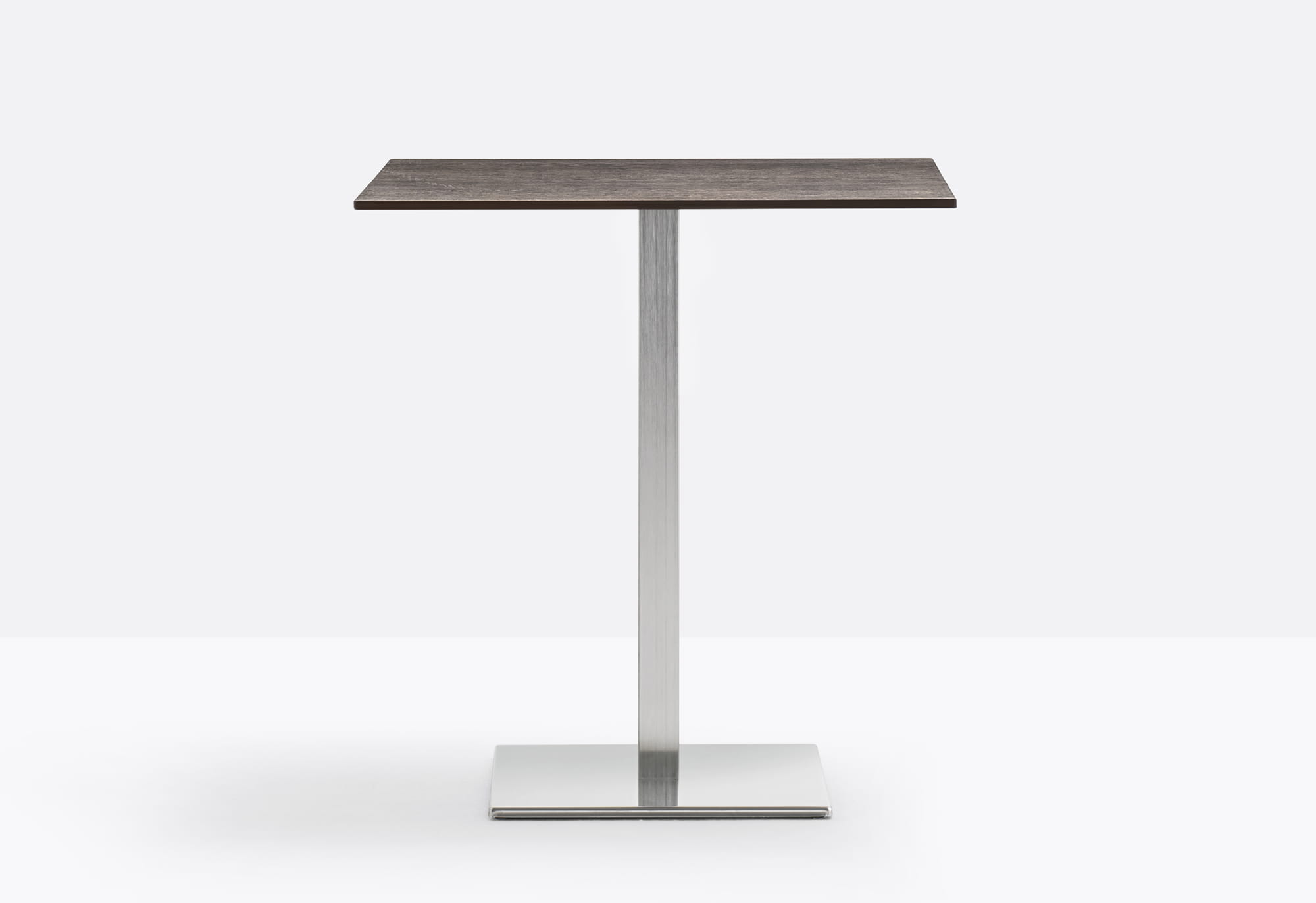 Pedrali Stolik Inox 4402, 59x59 cm Naturalny - Pedrali