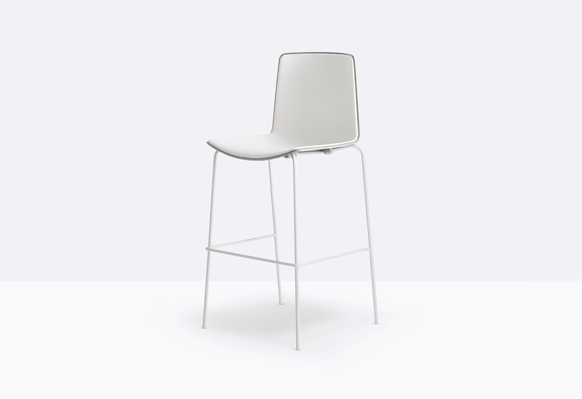 Pedrali Hoker Tweet 896 BI-AF Biało-pomarańczowy - Pedrali