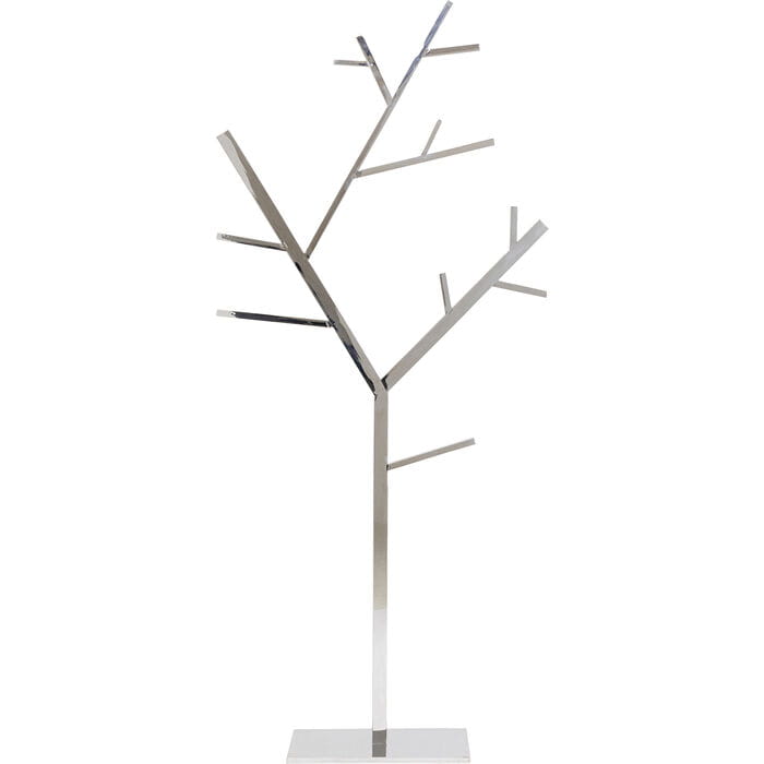 Wieszak stojący Technical Tree srebrny