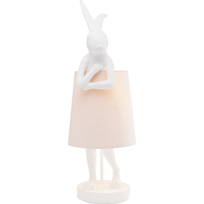 Lampa stołowa Animal Rabbit White Kare