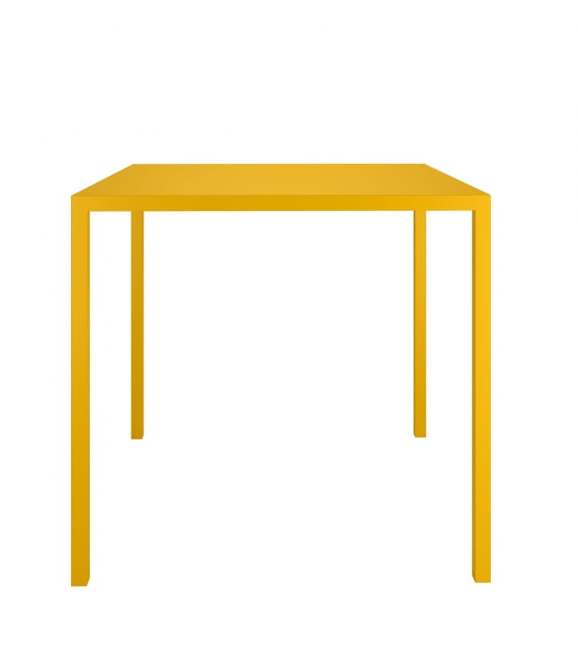 Stół QU 60x60 musztardowy - Colos