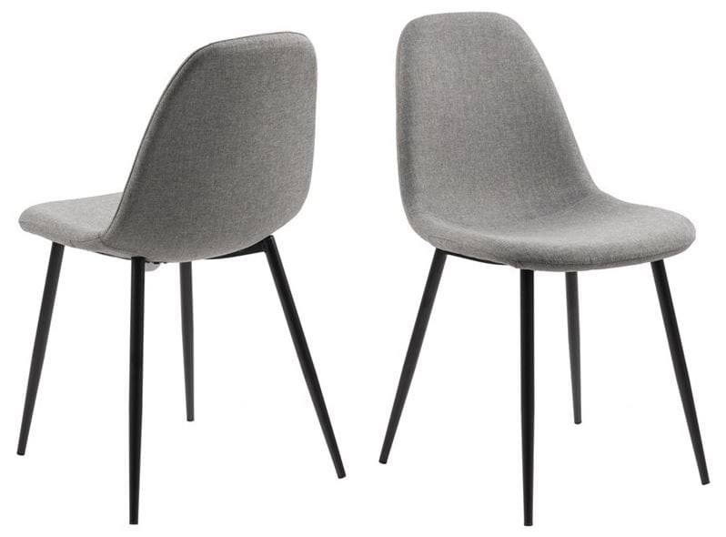 Krzesło Wilma jasny szary Calle Actona