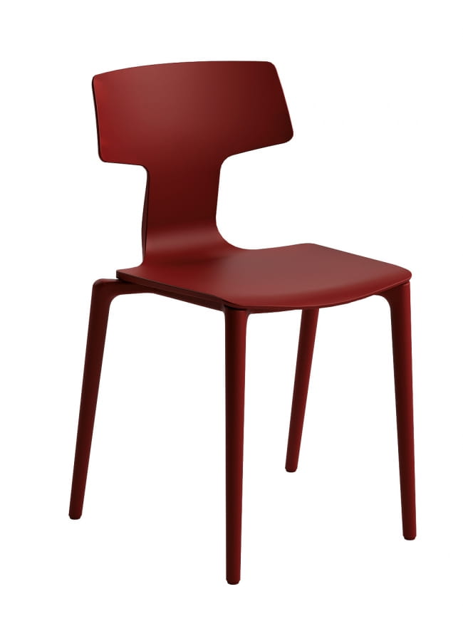 Krzesło Split bordowy - Colos