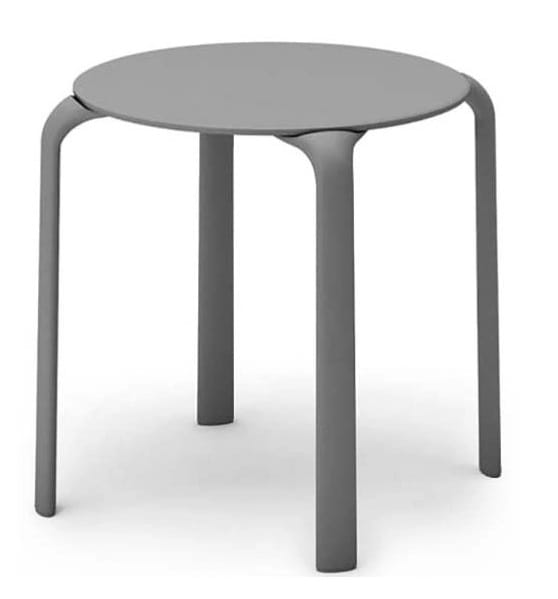 Stół Drop Round szary - Infiniti