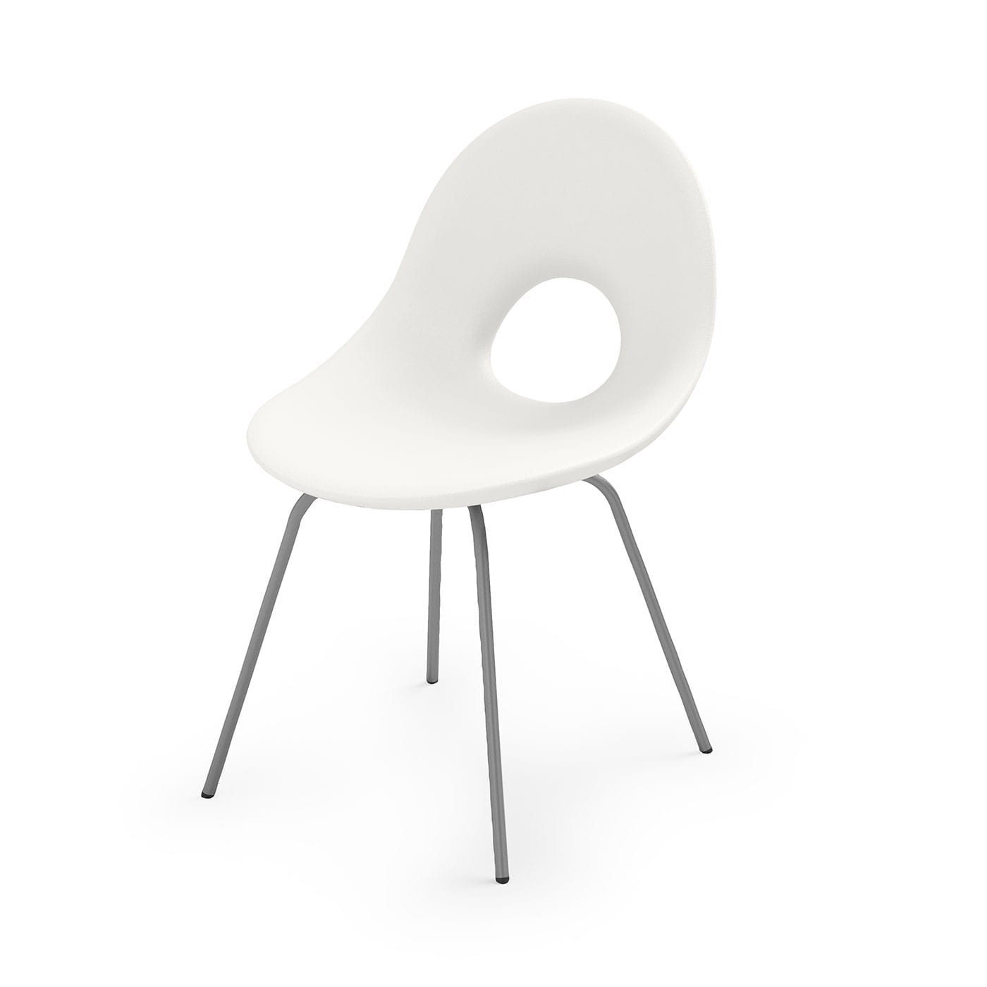 Krzesło Candy białe PRL - Lyxo Design