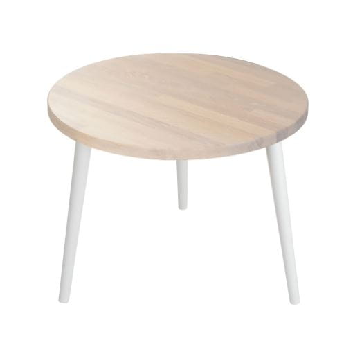 Moon Wood Stolik kawowy Scandi White 60 kolor
