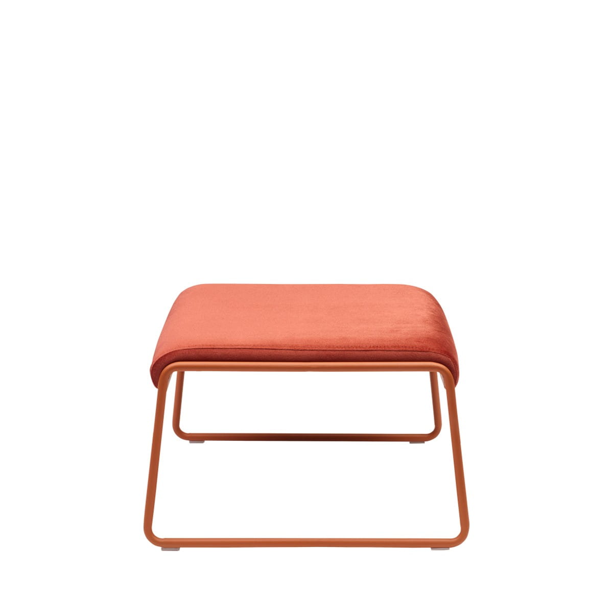 Pufa Lisa Lounge - rama terracotta