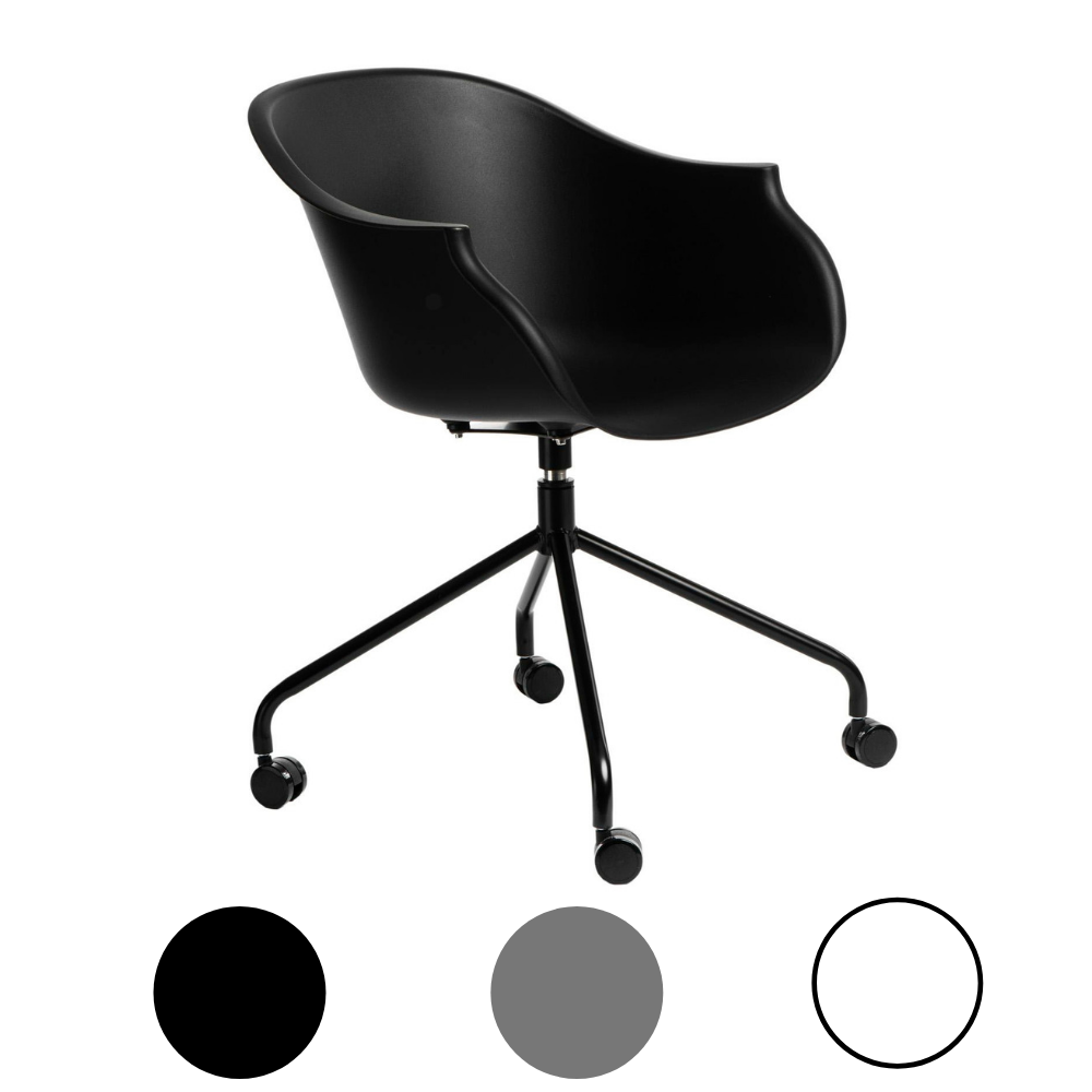 Krzesło obrotowe na kółkach Roundy