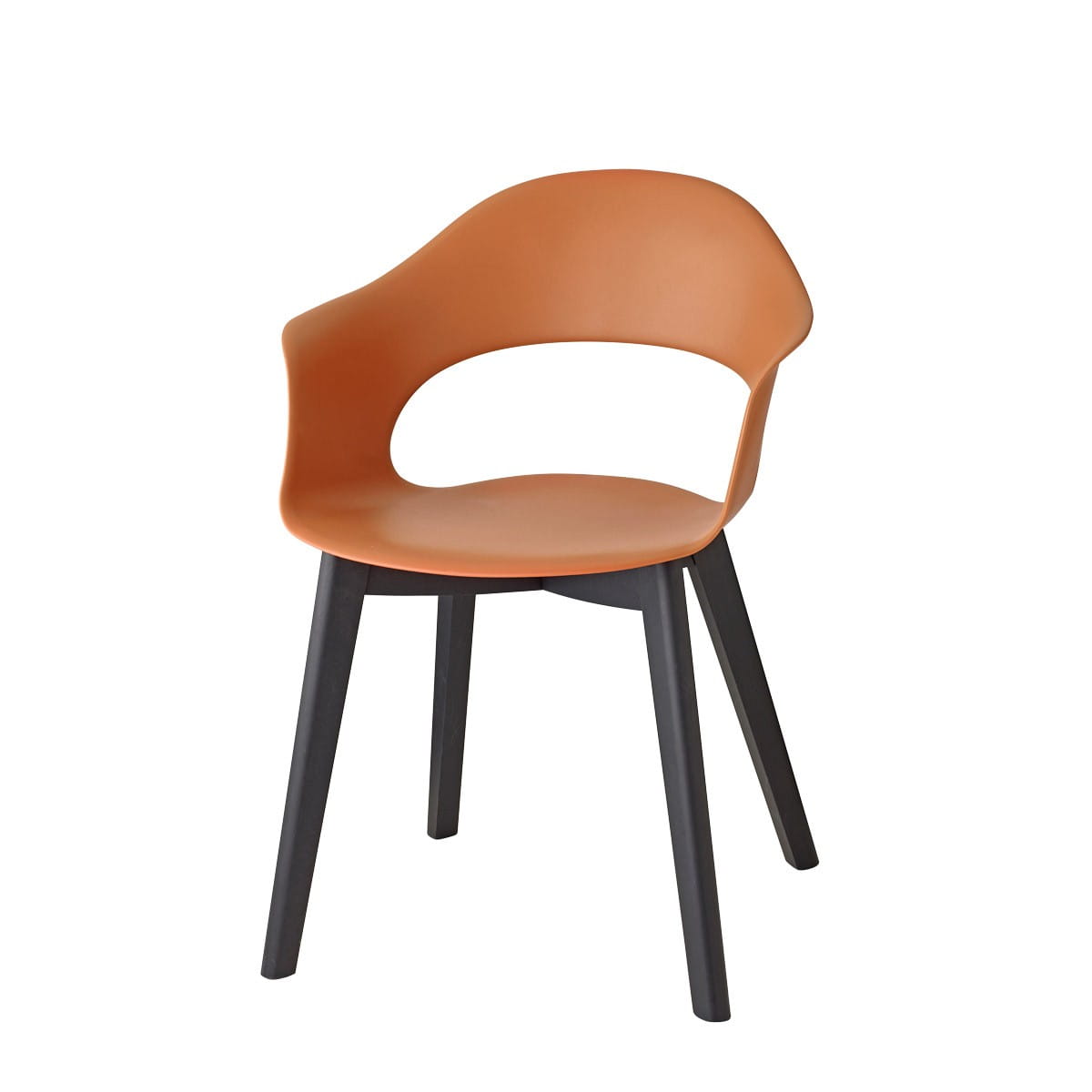 Krzesło Lady B natural - terracotta