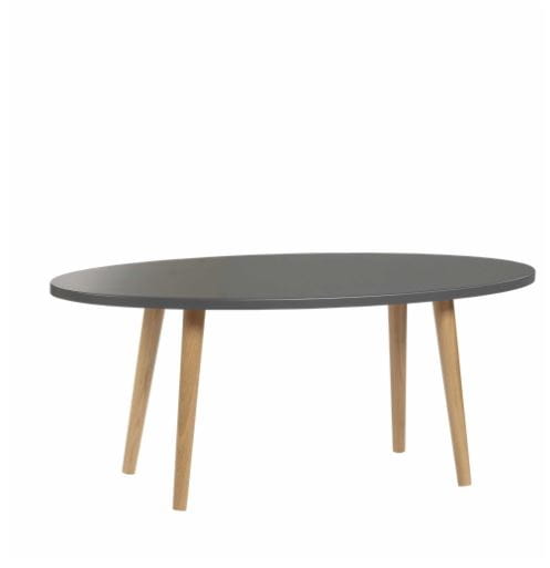 Moon Wood Stolik Dark Moon 48x97,5 cm dębowe nogi