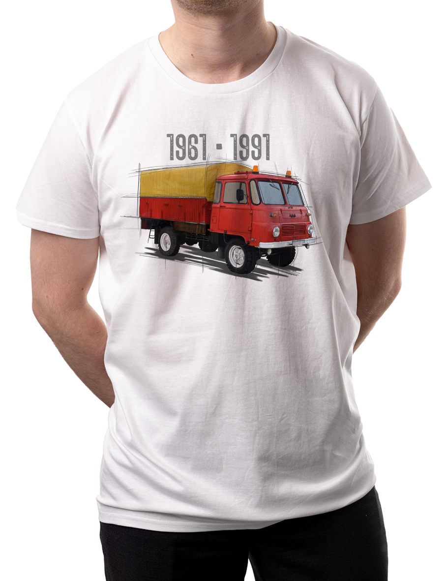 Robur — koszulka (Kolor koszulki: biały; Rozmiar: XXL (męska); Rodzaj nadruku: Robur)