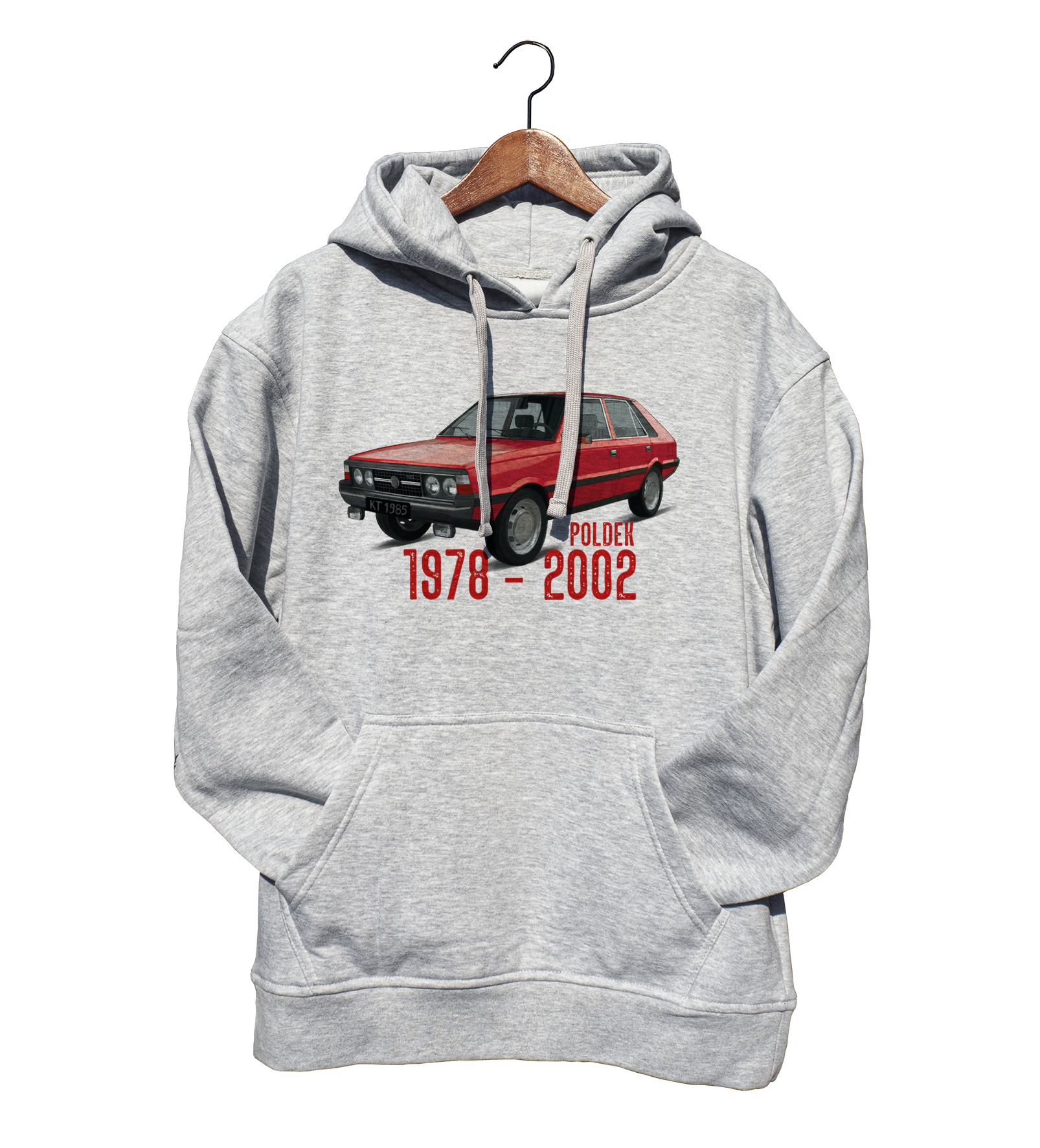 Polonez — bluza (Rozmiar: XS; Kolor bluzy: szary; Rodzaj nadruku: Polonez)