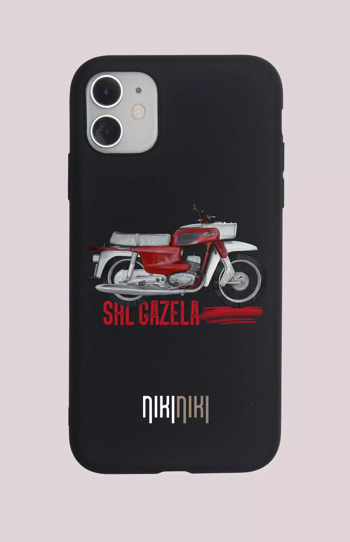 SHL M17 Gazela — etui (Producent telefonu: OPPO; Model telefonu: A78 5G / A58 5G; Kolor etui: czarny; Rodzaj nadruku: SHL M17 Gazela)