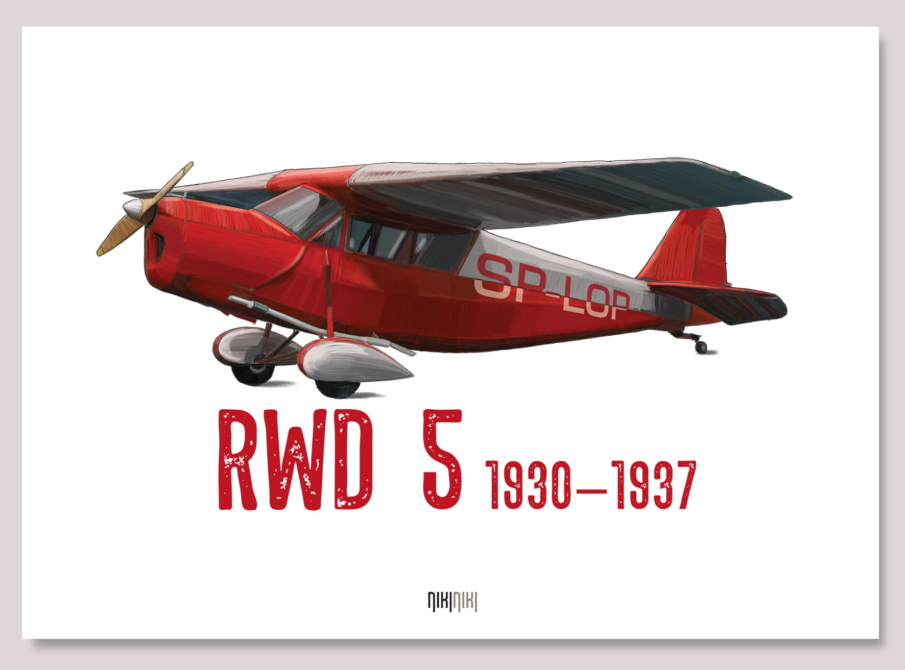 RWD-5 — plakat (Rodzaj nadruku: RWD-5)