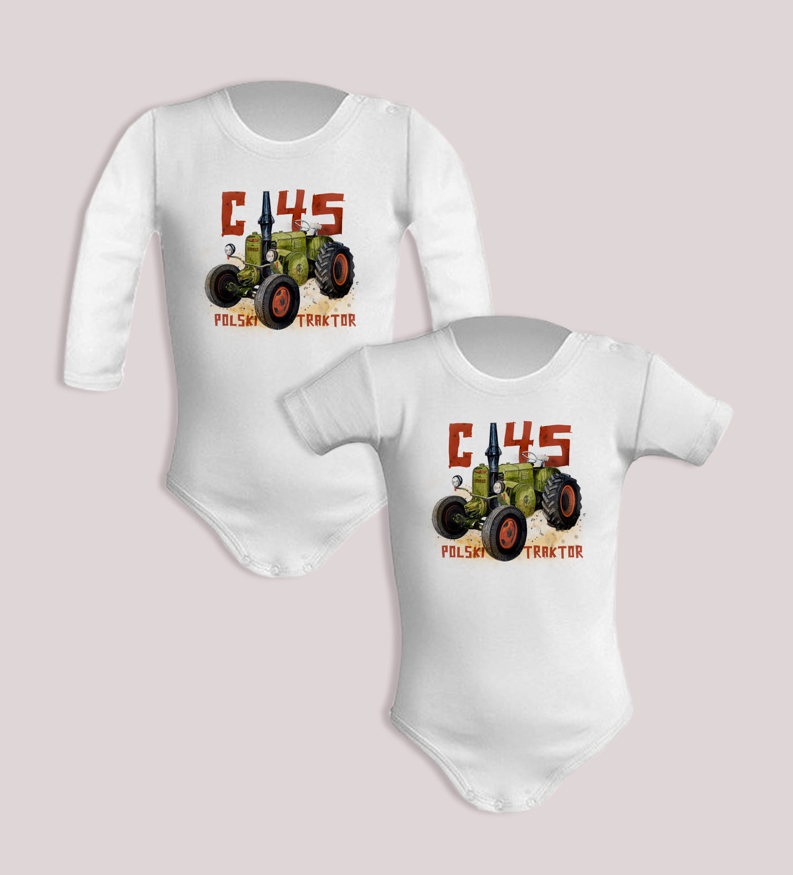 Ursus C-45 — body (Rozmiar: 9M; Długość rękawa: krótki; Rodzaj nadruku: Ursus C-45)