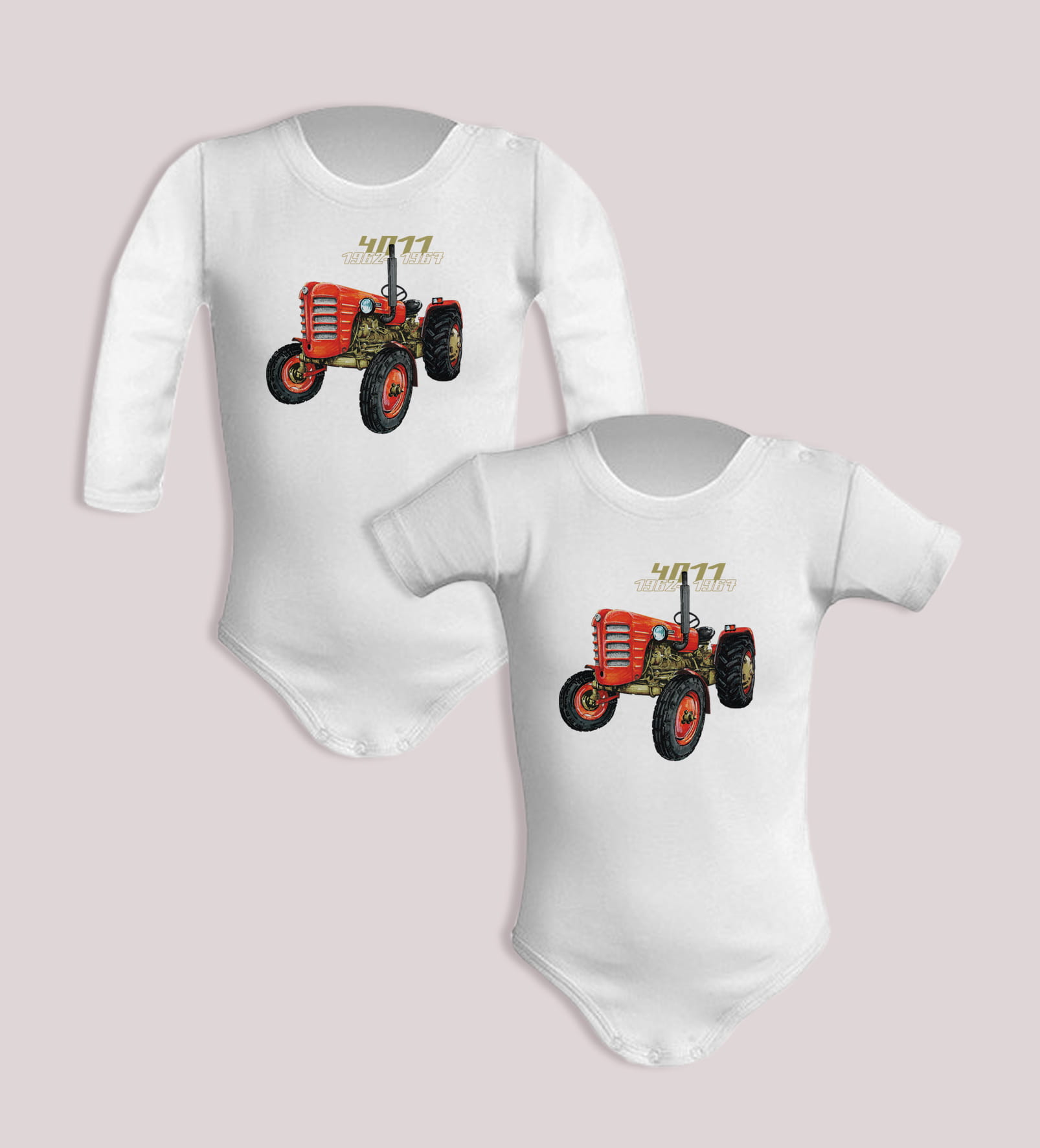 Zetor 4011 — body (Rozmiar: 3M; Długość rękawa: długi; Rodzaj nadruku: Zetor 4011)