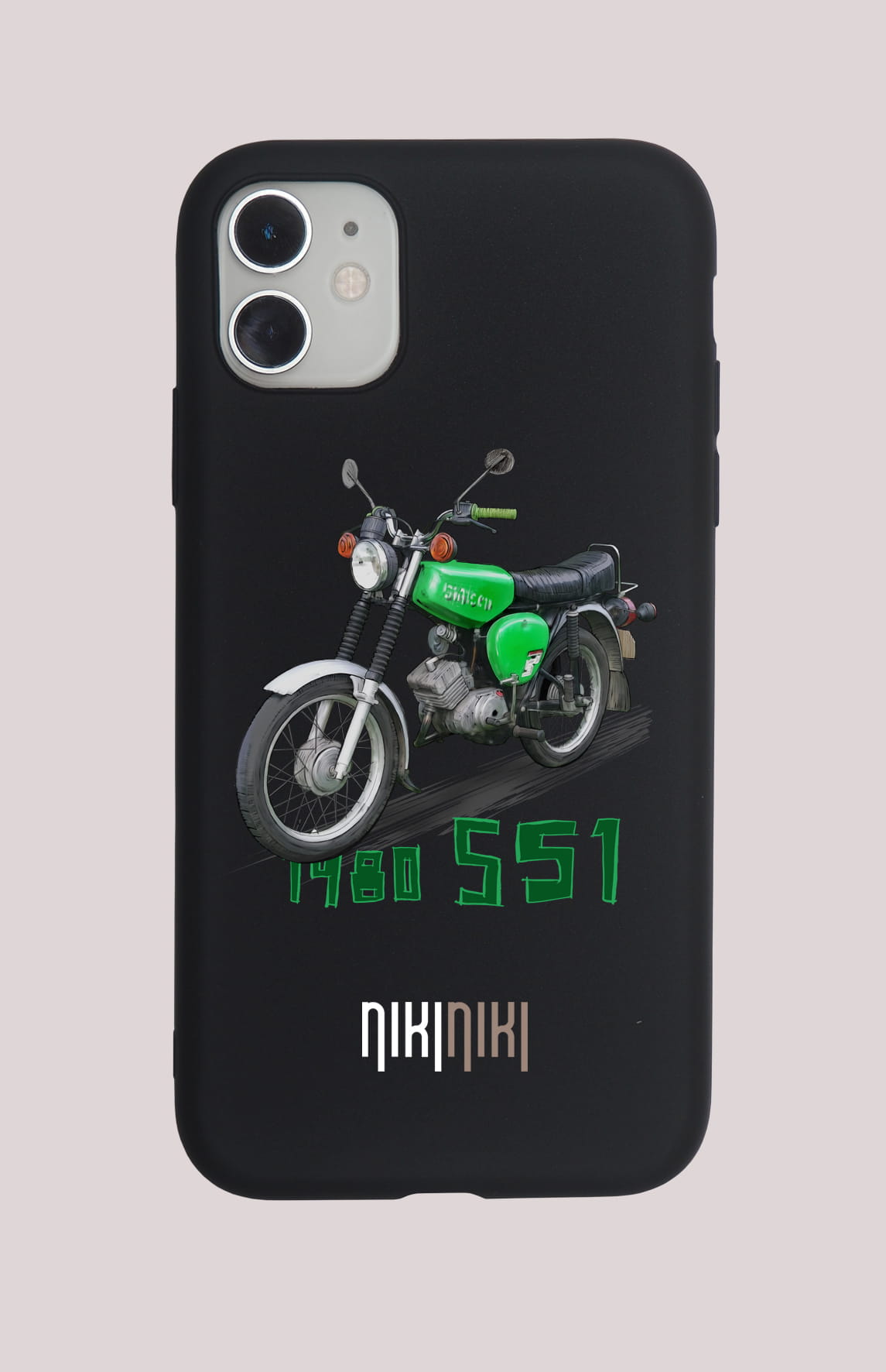 Simson — etui (Producent telefonu: HUAWEI; Model telefonu: NOVA 8; Kolor etui: czarny; Rodzaj nadruku: Simson)